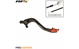 Brake Pedal RFX Pro standard black / orange KTM SX 85