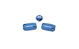 Brake / Clutch Cylinder Cover (set) RFX Pro blue (Brembo brake + clutch) Husqvarna