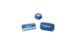 Brake / Clutch Cylinder Cover (set) RFX Pro blue (Brembo brake + Magura clutch) Husqvarna