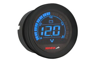 Harley Davidsonin digitaalinen volttimittari Koso