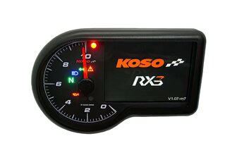 Nopeusmittari Koso RX-3 TFT-näytöllä 10 000 rpm