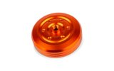Carburetor Cover round PWK orange