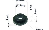 Buffer / Silentbloc Tourmax Honda XR650L