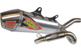 Full Exhaust KTM SX-F 250 - 350 / Husqvarna FC 250 - 350 Pro Circuit T6 stainless steel / alu 2023