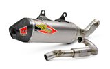Full Exhaust KTM SX-F 450 / Husqvarna FC 450 Pro Circuit T6 stainless steel / carbon 2023