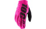 MX Gloves 100% Brisker neon pink XXL