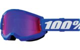 MX Goggles Kids 100% Strata 2 blue red/blue mirror