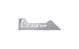 Sticker / Badge Vespa Chrome 150x50mm Vespa Primavera