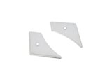 Retaining Plates toolbox MBK 51 chrome (x2)