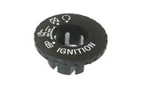 Ignition Switch Cover Peugeot Tweet black