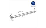 Front Axle 215x12x1,00 Tomos