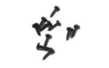 Screw Set 5,5x19mm black (x10)