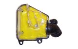 Air Filter Box transparent / yellow Minarelli horizontal