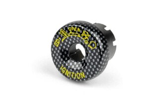 Virtalukon kansi STR8 Yamaha / MBK hiilikuituinen