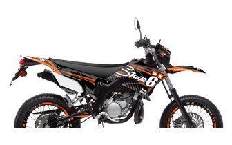 Tarrasarja Yamaha DT 50 Stage6 oranssi