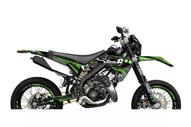 Rieju MRT mopo stage6 tarrasarja vihreä