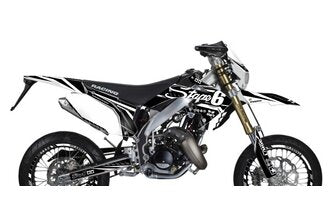 Honda HM 50 Stage6 valkoinen rengas