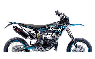 Tarrasarja Fantic XM 50 2017 - 2022 Stage6 Sininen