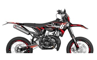Grafiikkasarja Sherco SM-R 50 after 2018 Stage6 Red