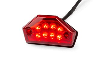 LED-takavalo STR8 Rieju MRT punainen