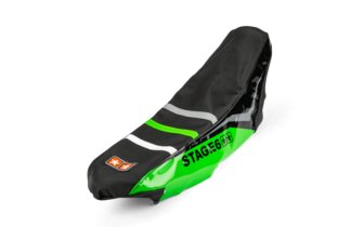 Satulanpäällinen Derbi X-Treme 2011 - 2017 Stage6 täyspeittävä vihreä