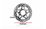 Brake Disc front Malossi 220mm Piaggio NRG / Gilera Runner