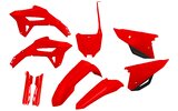 Plastic Kit with fork guards CRF 250 after 2022 UFO red