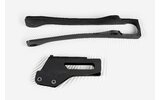 Chain Guide / Swingarm Slider Set Yamaha YZ 125 / 250 1997-2001 black UFO