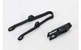 Chain Guide / Swingarm Slider Set Kawasaki KXF 250 / 450 2009-2016 black