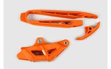 Chain Slider / Swingarm Slider Set KTM EXC 2011 orange UFO