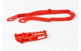 Chain Guide / Swingarm Slider Set Honda CR 125 / 250 2007 red