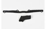 Chain Guide / Swingarm Slider Set Kawasaki KX 125 / 250 2003-2008 black