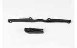 Chain Guide / Swingarm Slider Set Kawasaki KX 125 / 250 1997-2002 black