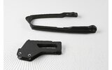 Chain Guide / Swingarm Slider Set Suzuki RM 125 / 250 1999-2000 black UFO