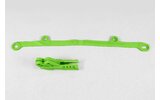 Chain Guide / Swingarm Slider Set Kawasaki KXF 250 / 450 2006-2008 green