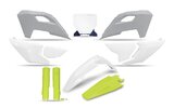 Plastic Kit with fork guards Husqvarne TC / FC after 2023 UFO neon yellow