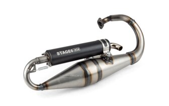 Pakoputkisto Stage6 Pro Replica MK2 musta Peugeot Speedfight 1 ja 2