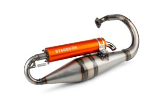 Pakoputkisto Stage6 Pro Replica MK2 Oranssi Peugeot Speedfight 1 ja 2