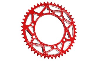 Takaratas 48 hammasta / 420 Voca Alu punainen Rieju MRT / Derbi Senda