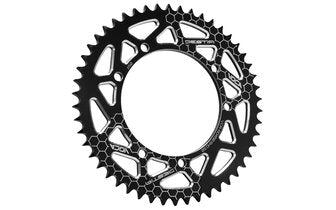 Takaratas 50 hammasta / 428 Voca Alu musta Sherco 50 vuoteen 2020 asti