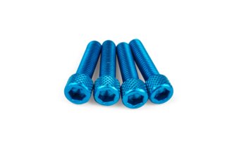 Imusarjan ruuvisarja STR8 M6x25mm Alu sininen (x4)