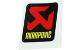 Sticker Akrapovic Alu heat resistant 57x60mm