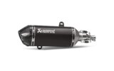 Slip-on Akrapovic Vespa GTS 125cc Euro 4 black