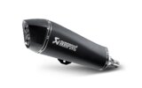 Slip-on Akrapovic Piaggio MP3 400 black