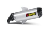 Slip-on Akrapovic stainless steel Gilera GP 800 / Aprilia SRV 850 after 2012