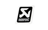 Sticker Akrapovic heat resistant 75x60mm