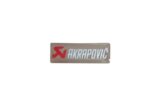 Sticker Akrapovic heat resistant gel transparent