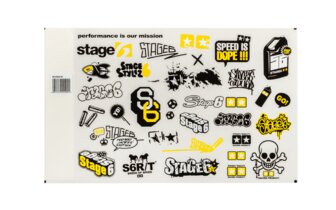 Tarrasetti Stage6 A4 keltainen