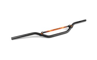 Ohjaustanko 22mm KRM musta/oranssi