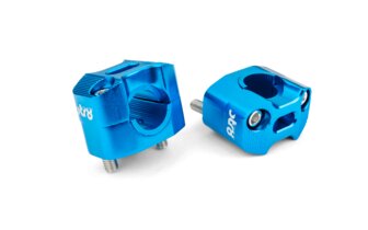 Ohjaustangon kiristimet STR8 22 - 28 mm siniset